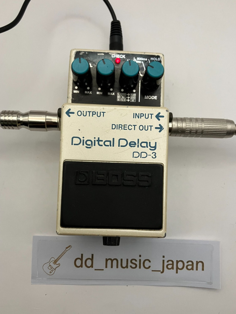 BOSS DD-3 Digital Delay Guitar Effector Pedal Tested Working Used