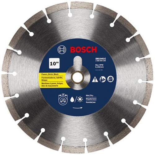 Bosch DB1041 10 Inch Segmented Diamond Circular Saw Blade