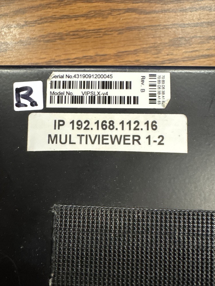 PESA Secura VIPSLX-v4 AV-IP Multiviewer Decoder, No PSU, Untested Ma17