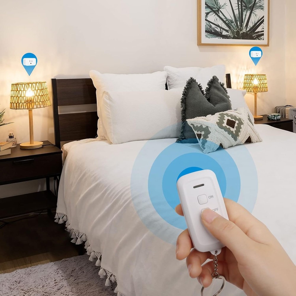 15A Wireless Remote Light Switch with Safety Features - Ultimate Convenience