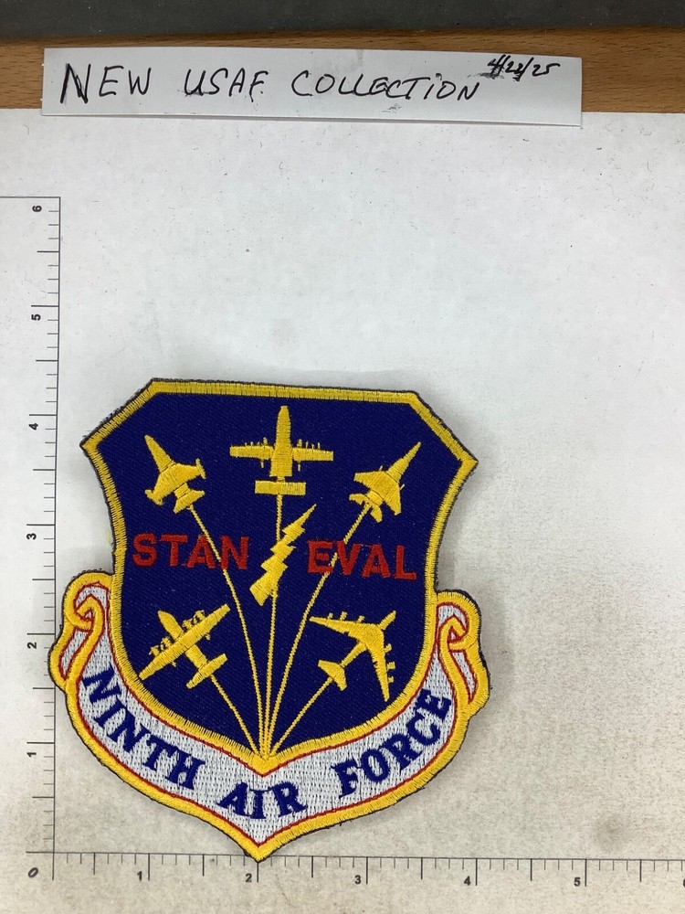 USAF NINTH AIR FORCE STAN/EVAL SQUADRON PATCH