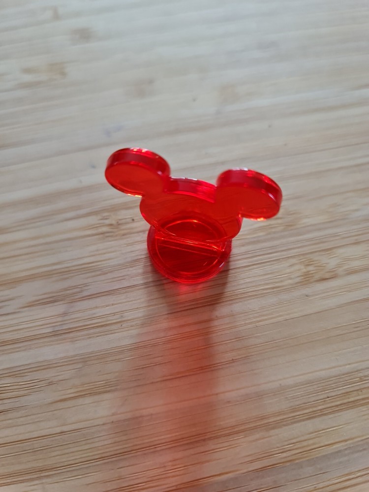 Genuine Disney PICTOPIA Game Replacement Red MOVER x 1