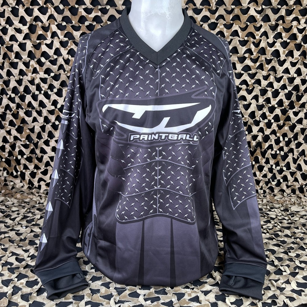 NEW JT Diamond Plate Paintball Jersey - Black - Medium