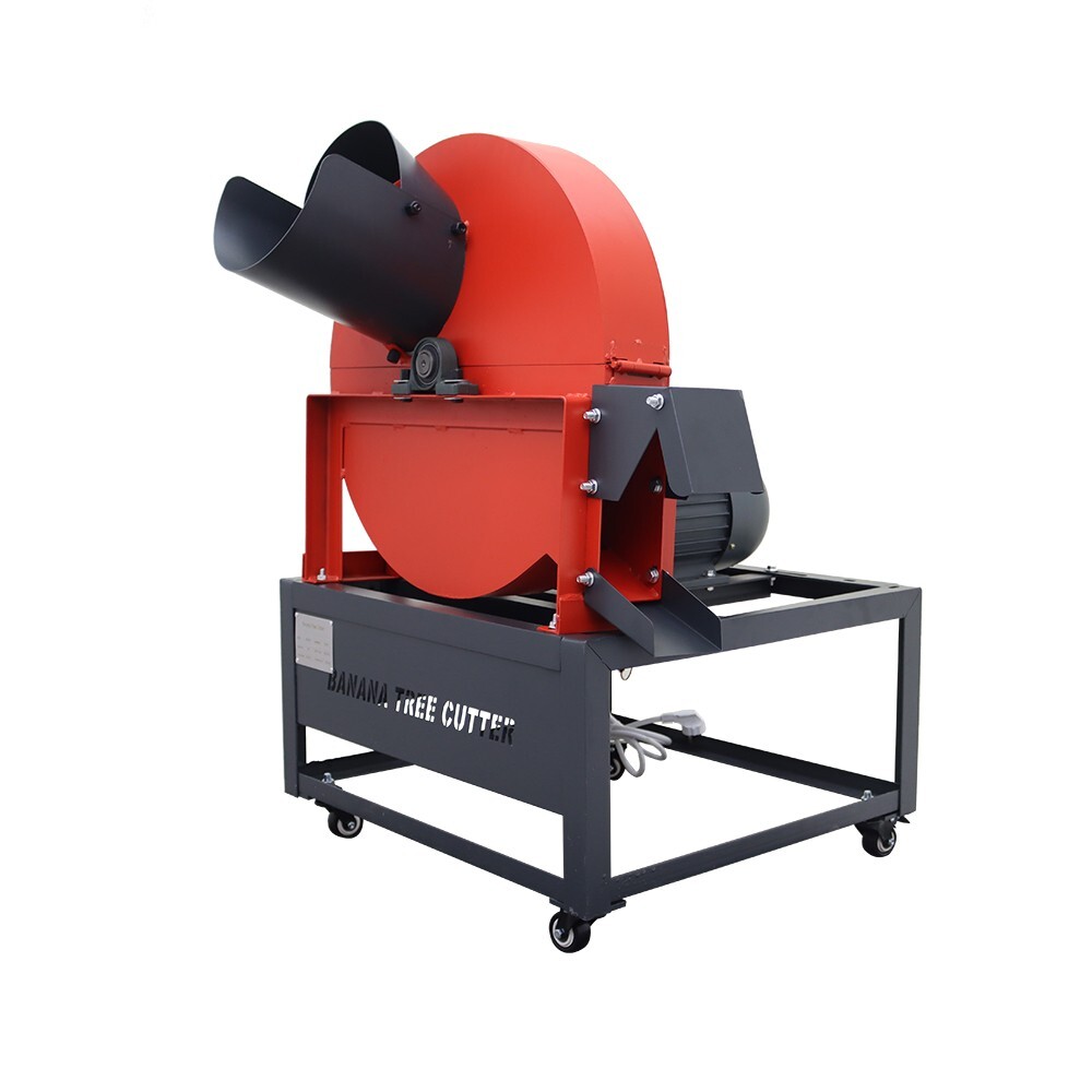 Straw Roots Crusher 220V 600kg/h Farm Fruit Grinder Feed Processing Machine