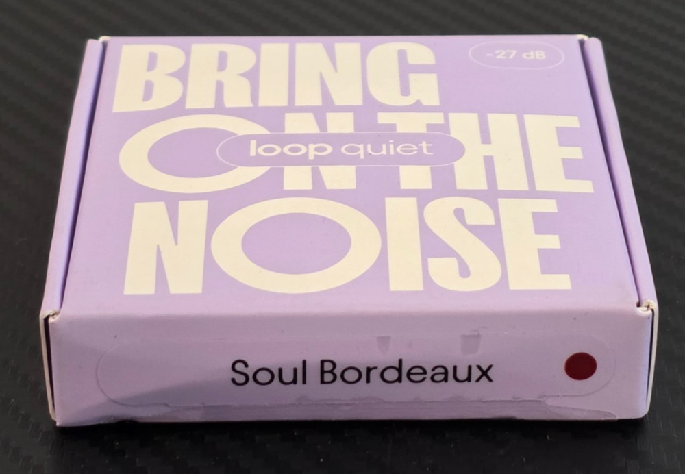 Loop Ear Plug Soul Bordeaux Loop Quiet Ear Tips -27dB *Read