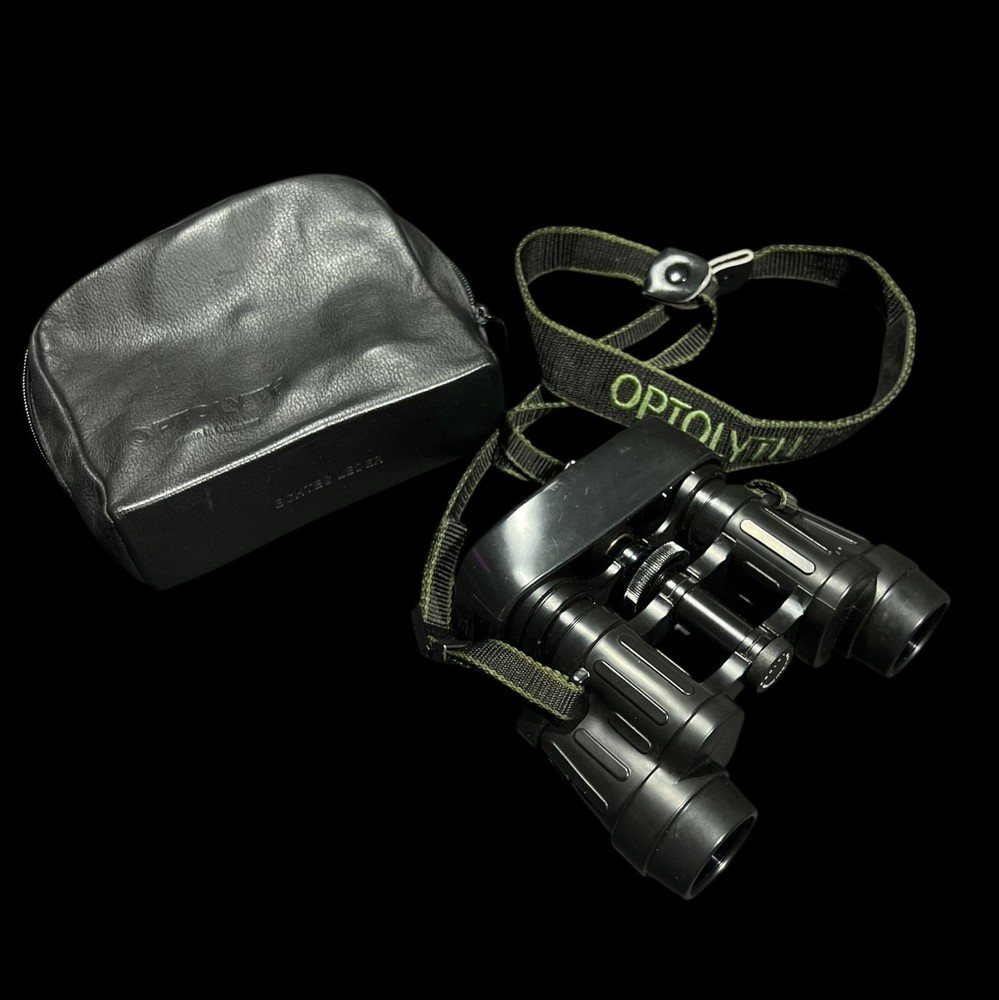 Optolyth Alpin 8x30 West Germany Binoculars With Case Strap