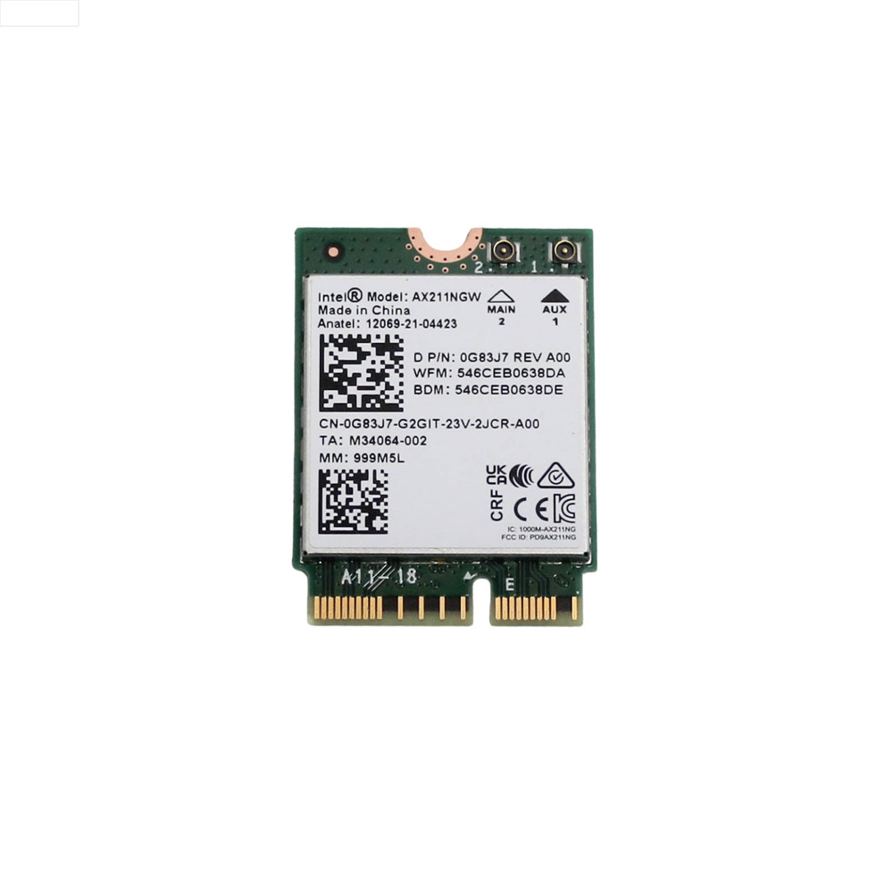 M34065-006 HP INTEL WIRELESS LAN CARD M.2 2230 E 802.11ax Wi-Fi - "GRADE A"