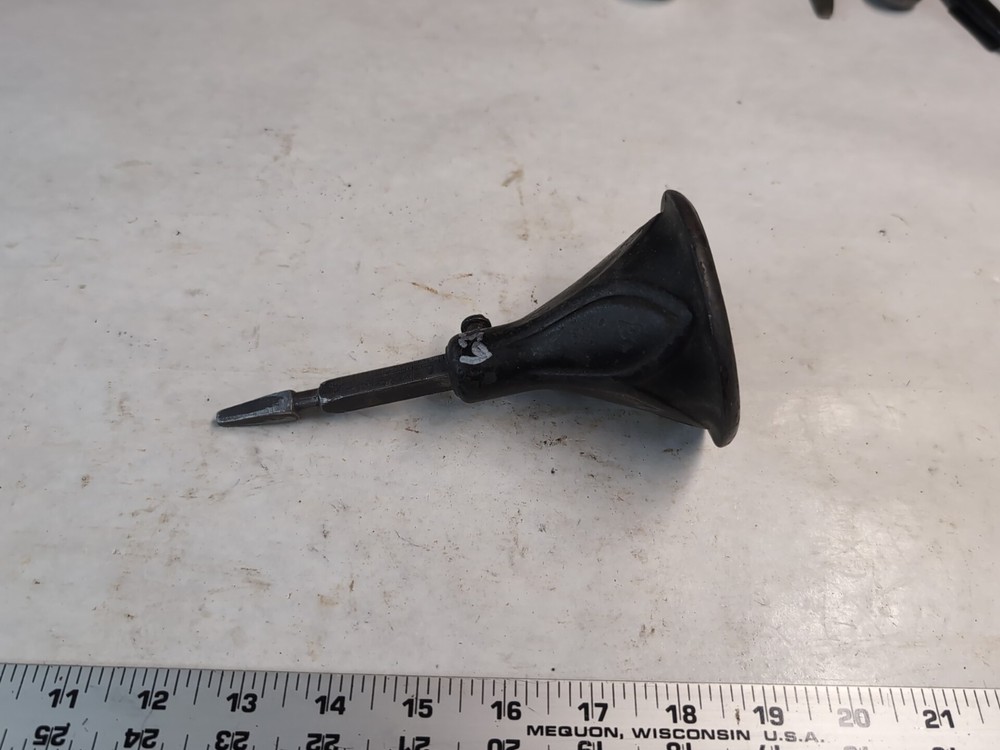 Antique Heavy Drill Bit Bell Shaped for Shaving