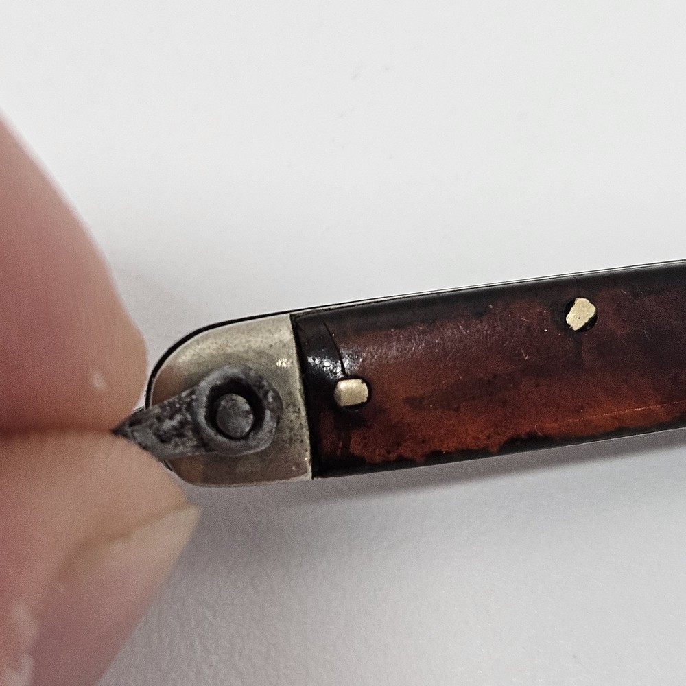 Mini Scout Foldable Pocket Knife Rare (Needs Sharpening And Rust Removed)
