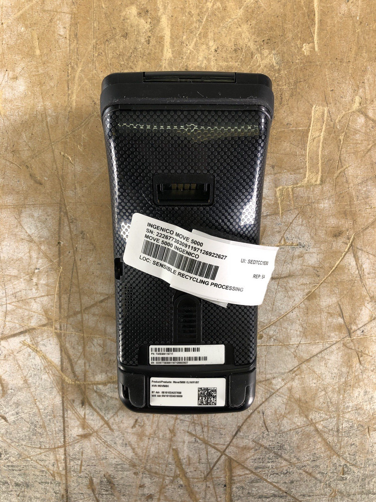INGENICO MOVE 5000 HANDHELD CREDIT CARD TERMINAL