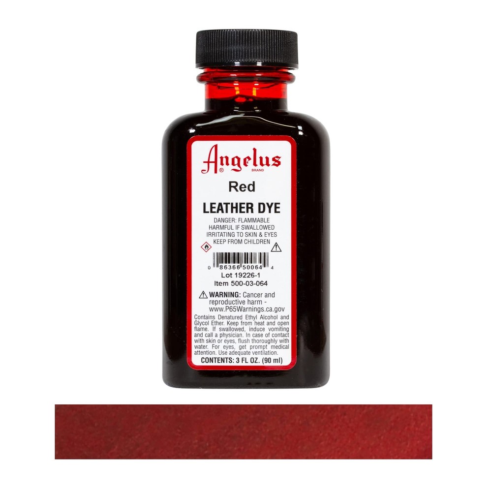 Leather Dye - 3 Ounces, Red