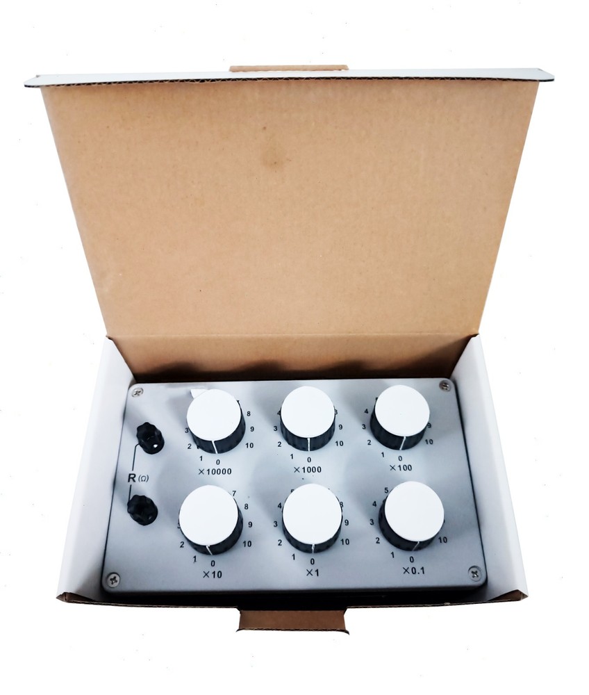 Precision Adjustable DC Resistance Box Resistor DC Decade Resistance Box