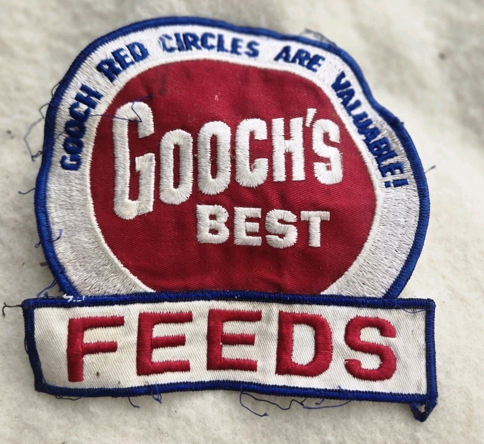 VINTAGE GOOCH'S BEST FEEDS Patch