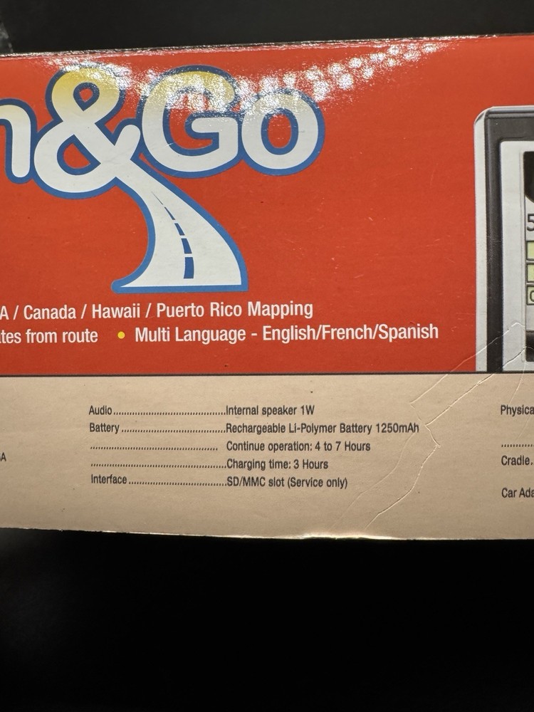 TOUCH&GO NAVIGATEUR AUTOMOBILE PORTABLE