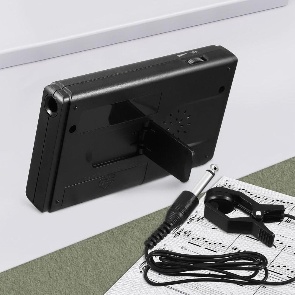 Electronic Digital Tuner Accurate Easy to Use Compact Multifunction Portable