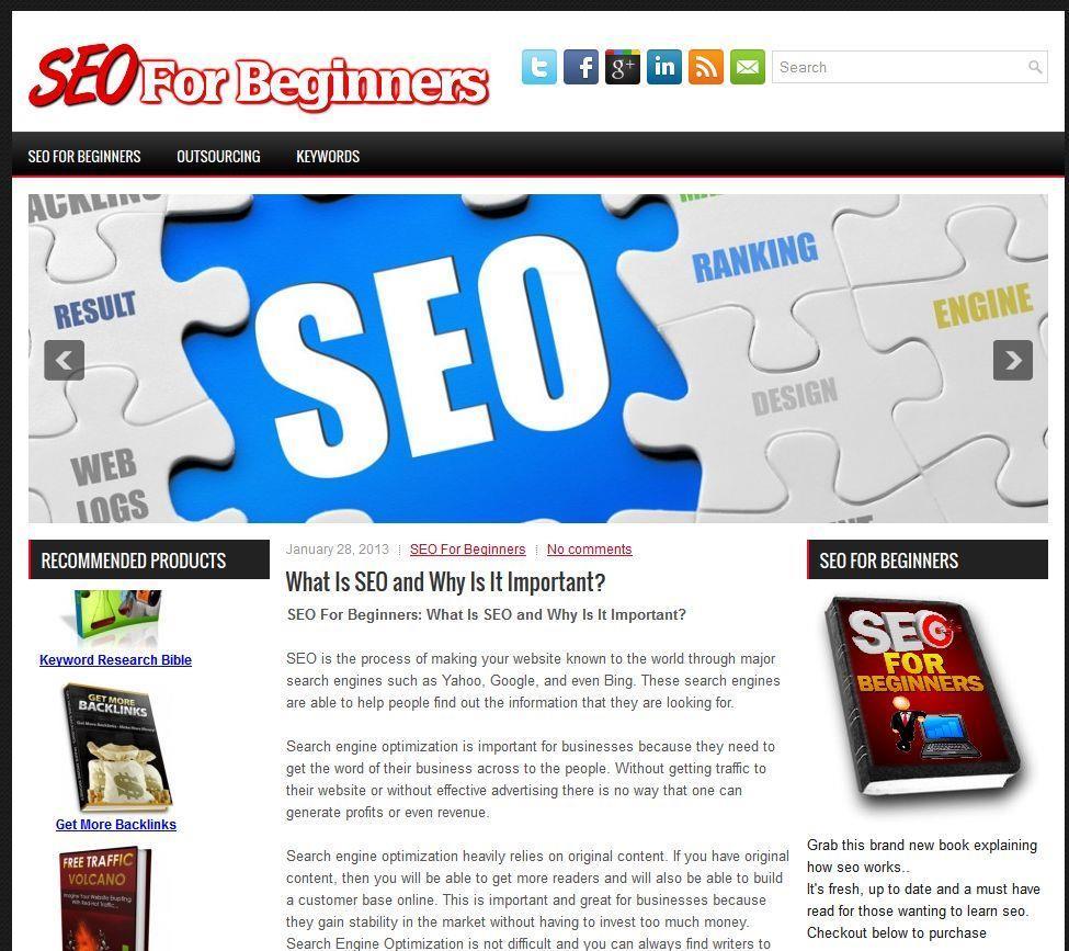 SEO complete Website Amazon,Clickbank Affiliate HOSTING +INSTALLATION