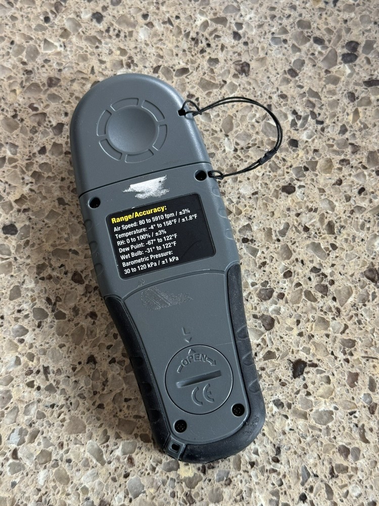 WORKING General Environmental Anemometer 9in1 DAF3012M