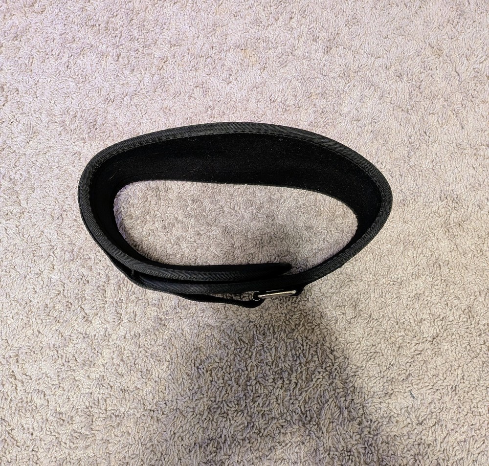 RitFit Medium 6-inch Black Weight Lifting Belt