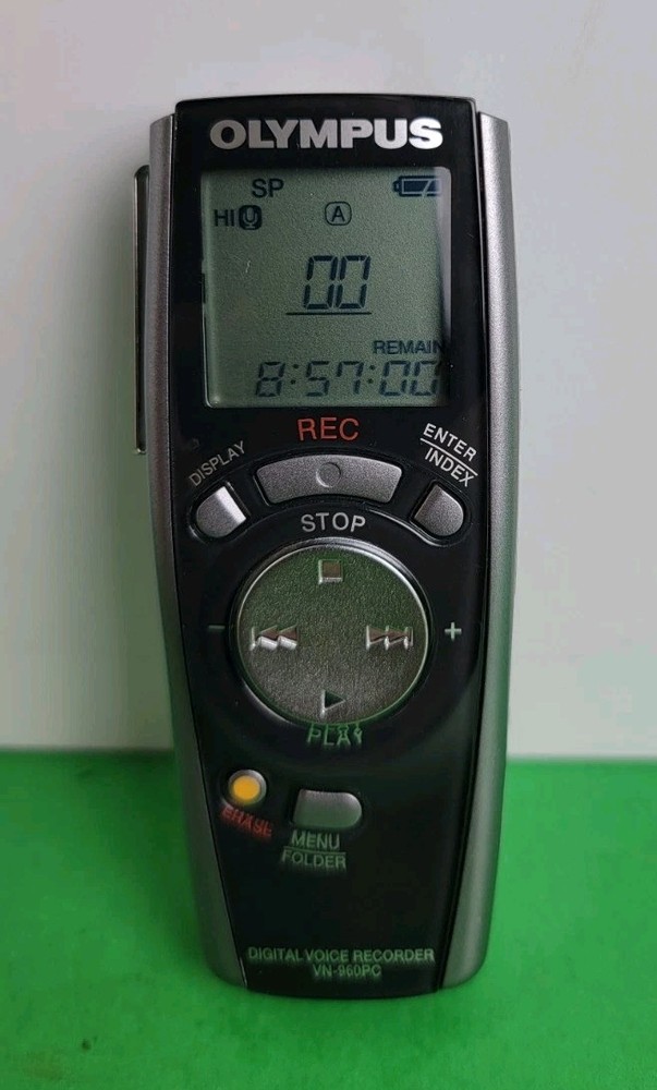 Olympus VN-960PC Handheld Digital Voice Recorder - Clean
