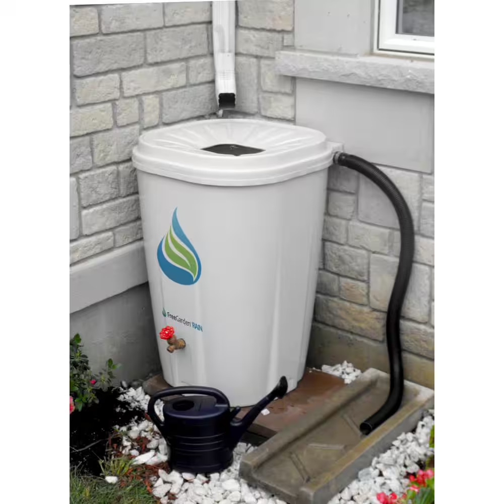 55 Gal. Rain Barrel with Brass Spigot