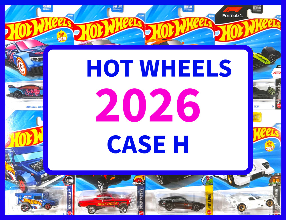 HOT WHEELS 2026 Mainline CASE H   U-PICK