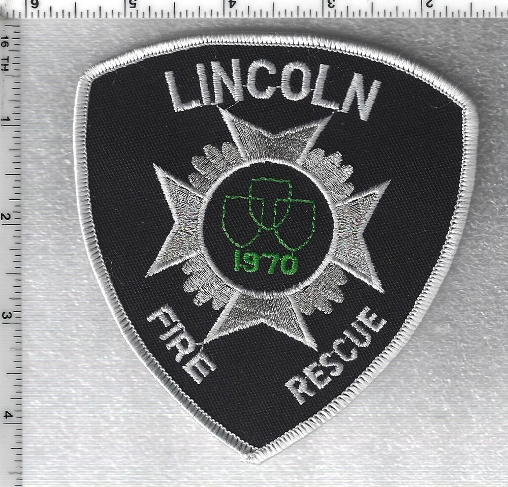 Lincoln Fire Rescue (Ontario, Canada) Shoulder Patch