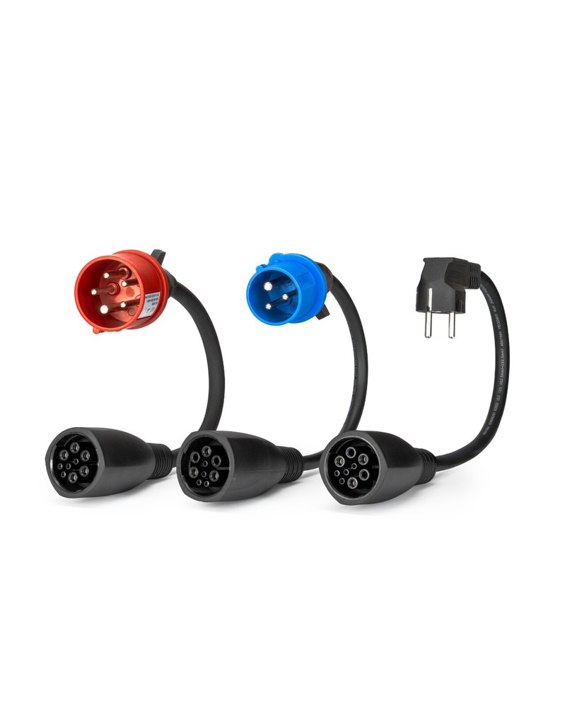 Charging Cable 480 V - Type 2 (16A, 3 Phases 11 KW) With WLAN Function
