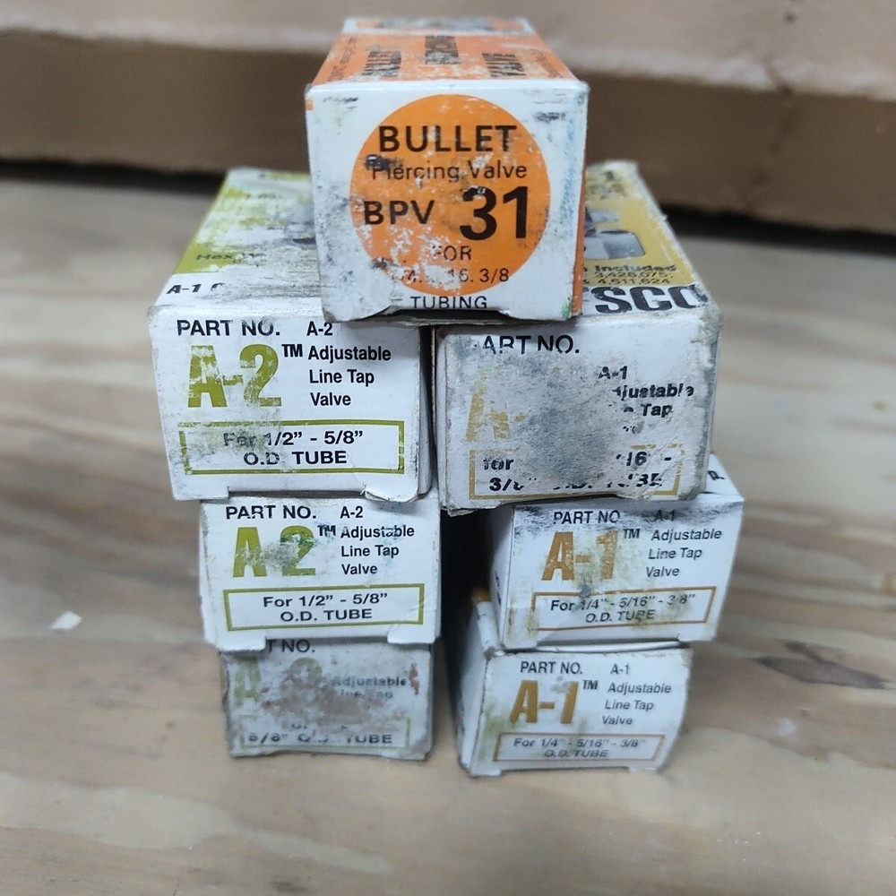 LARGE Lot of 7 Piercing Valves