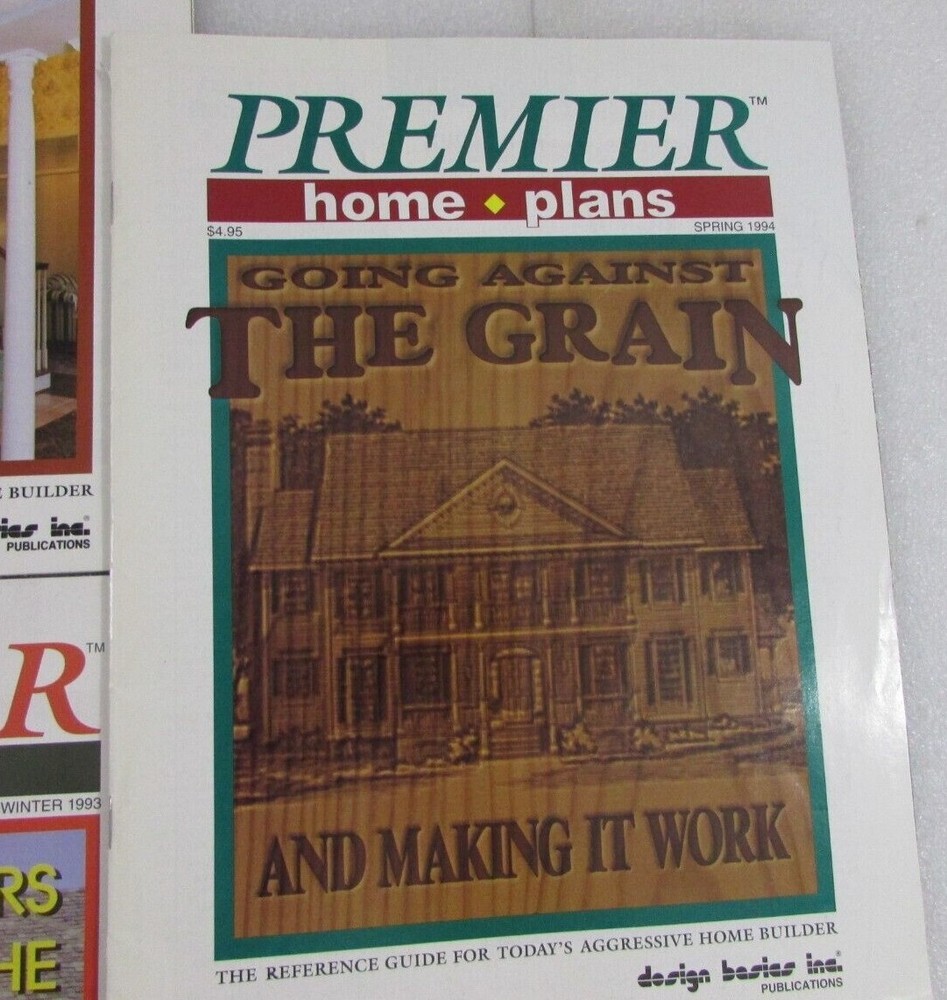 5 Premier Home Plans Catalog: Reference Guide for Today's Home Builder '93- '94