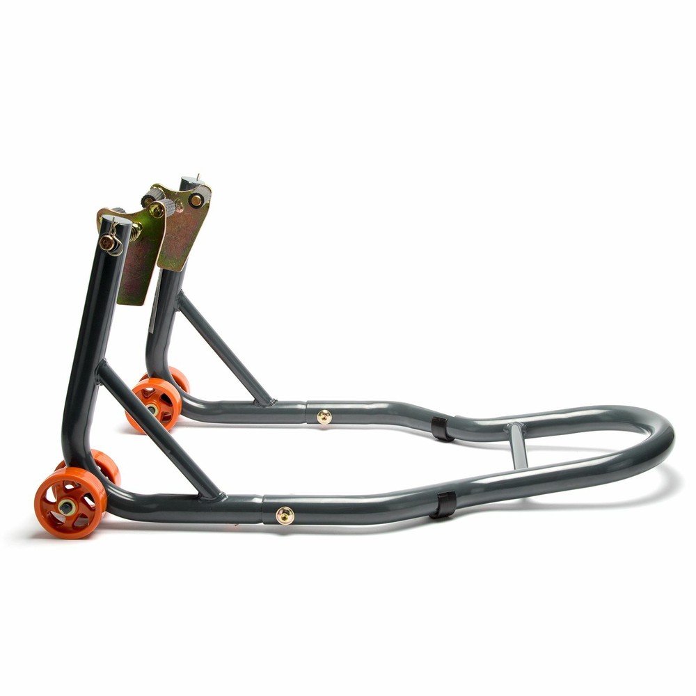 MPW Race Dept for Motorcycle Front Paddock Stand in Grey/Orange