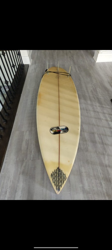 Surf Board With Pad And Leash