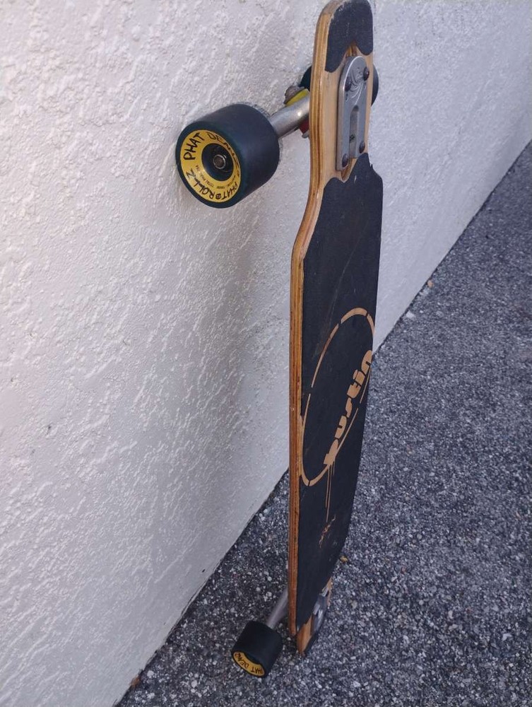 Bustin Mission Longboard — Paris Trucks & Phat Deanz Wheels Medium Flex
