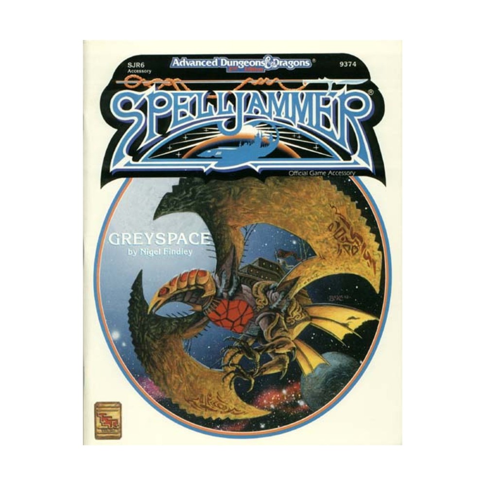 TSR Spelljammer Greyspace VG+