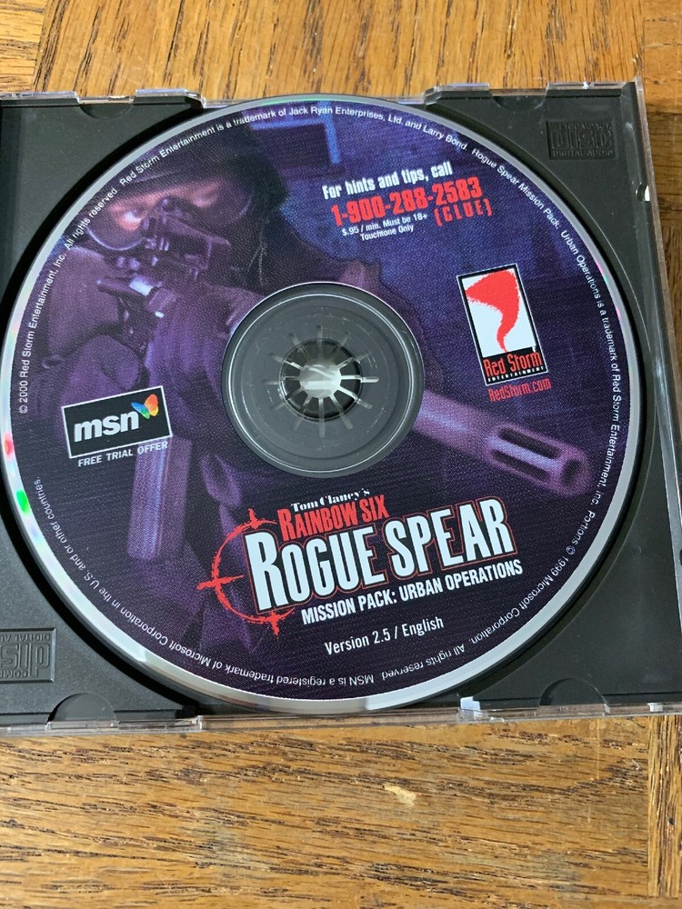 Rainbow Six Rogue Spear PC Game