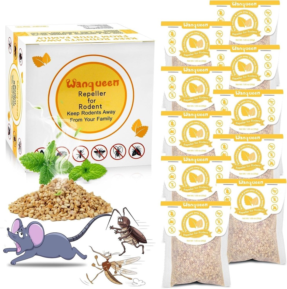 10 Pack Vamoose Natural Rodent