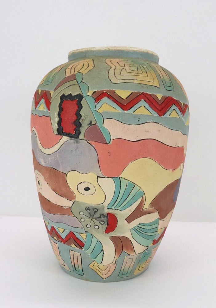 Ceramic Carved 10"