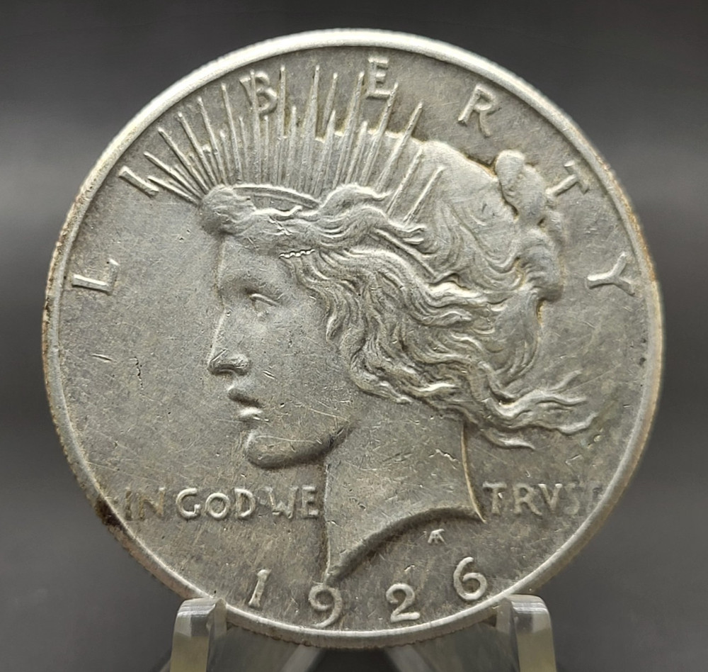 1926 U.S. Peace 90% Silver Dollar