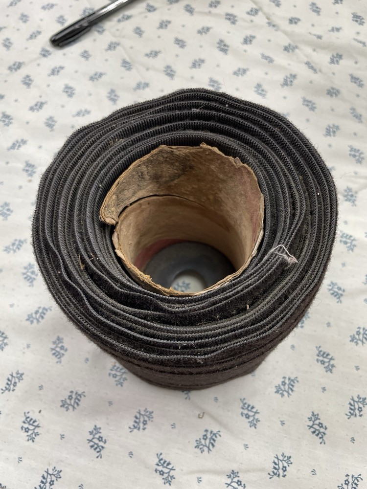 Velcro 3/4” Black HOOK & LOOP SEW-ON-TYPE BULK ROLL 25yards Maybe More