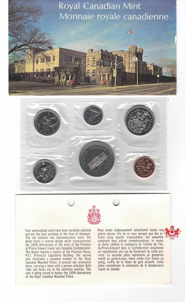 1973 Canada Proof Like Set - Large Bust - Royal Canada Mint