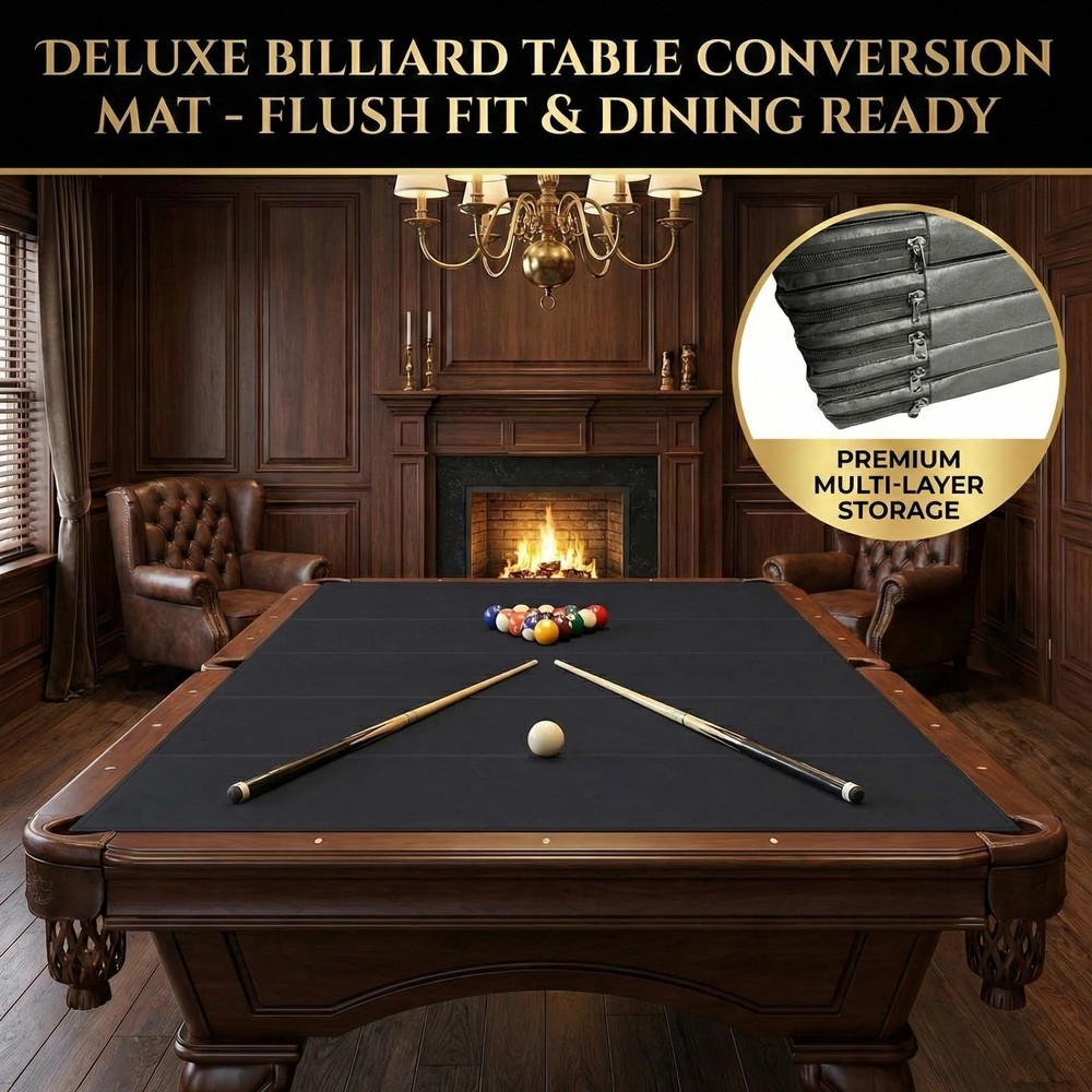 Billiard Pool Table Insert, Foam Pool Table Insert for Table Conversion, Conv...