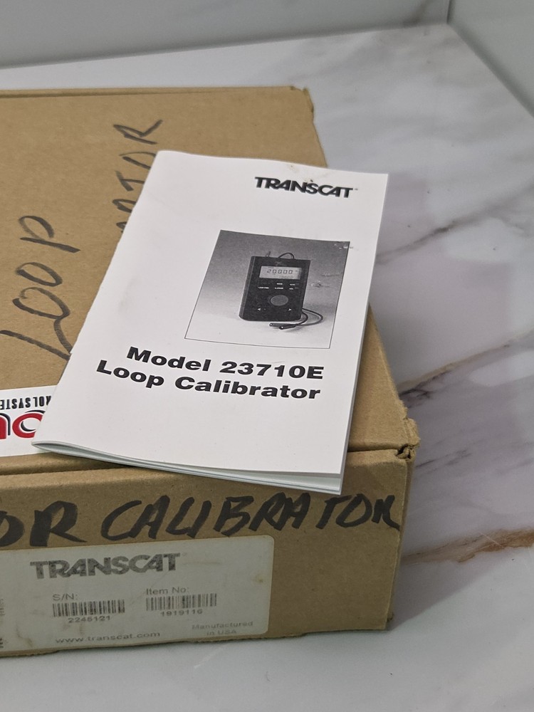 Transcat 23710E Current Loop Calibrator ProLine