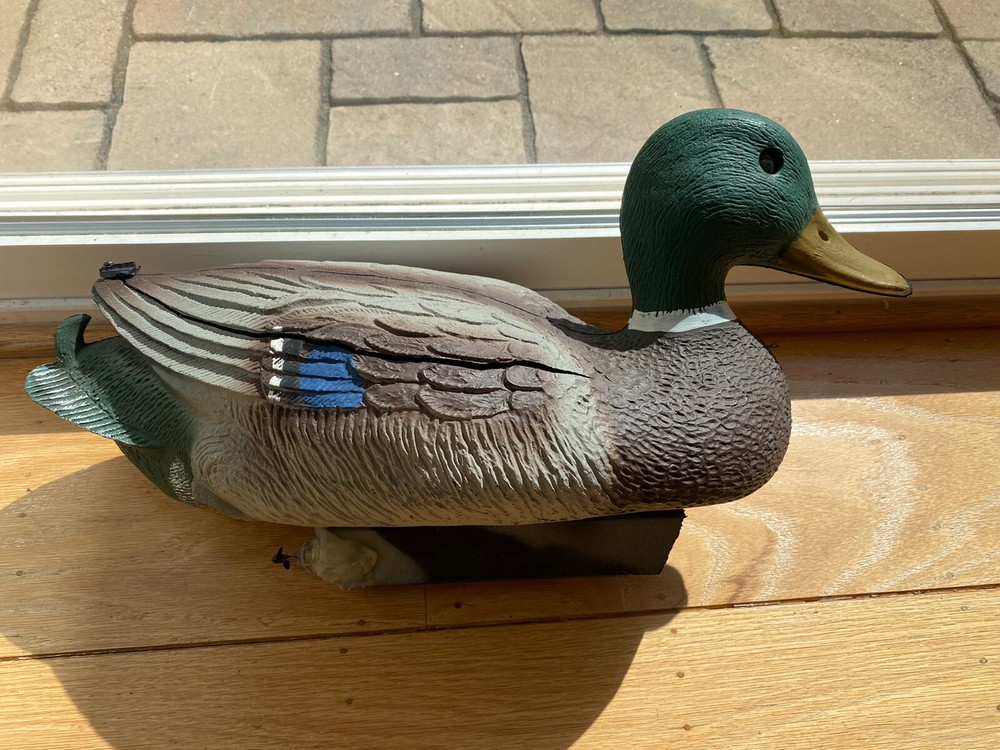 Flambeau Duck Decoy Modified Mallard. Propellor.
