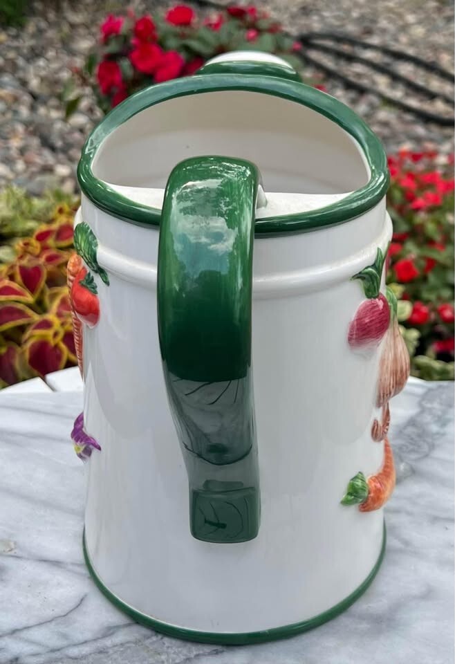 Department 56 Vegetable Face Ceramic Watering Can