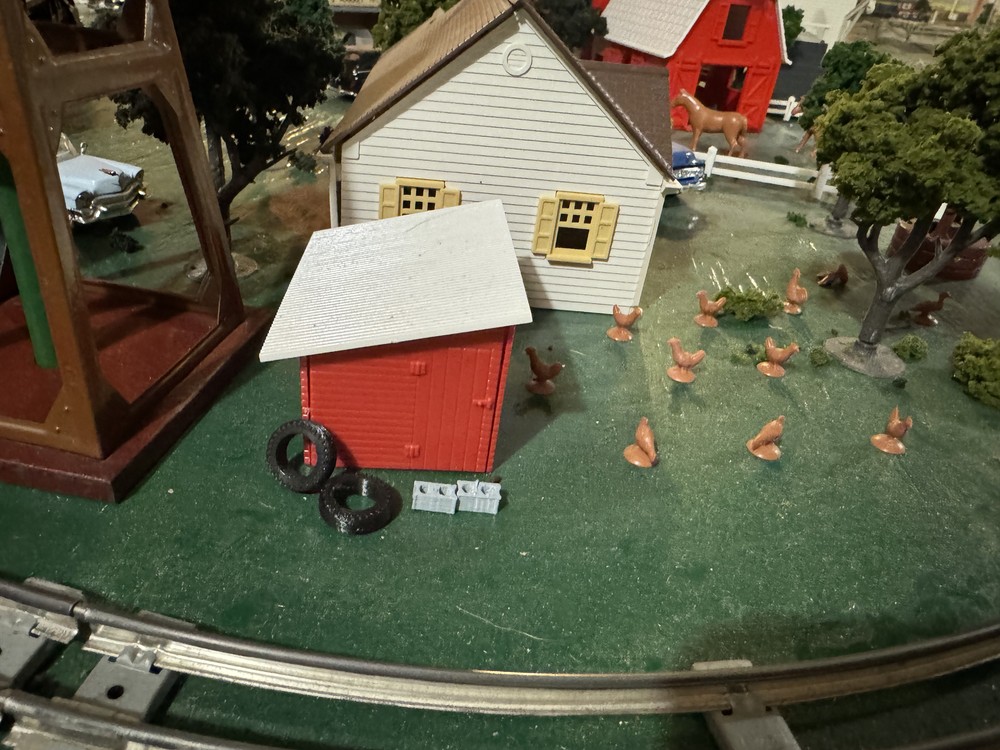 O Scale Tires
