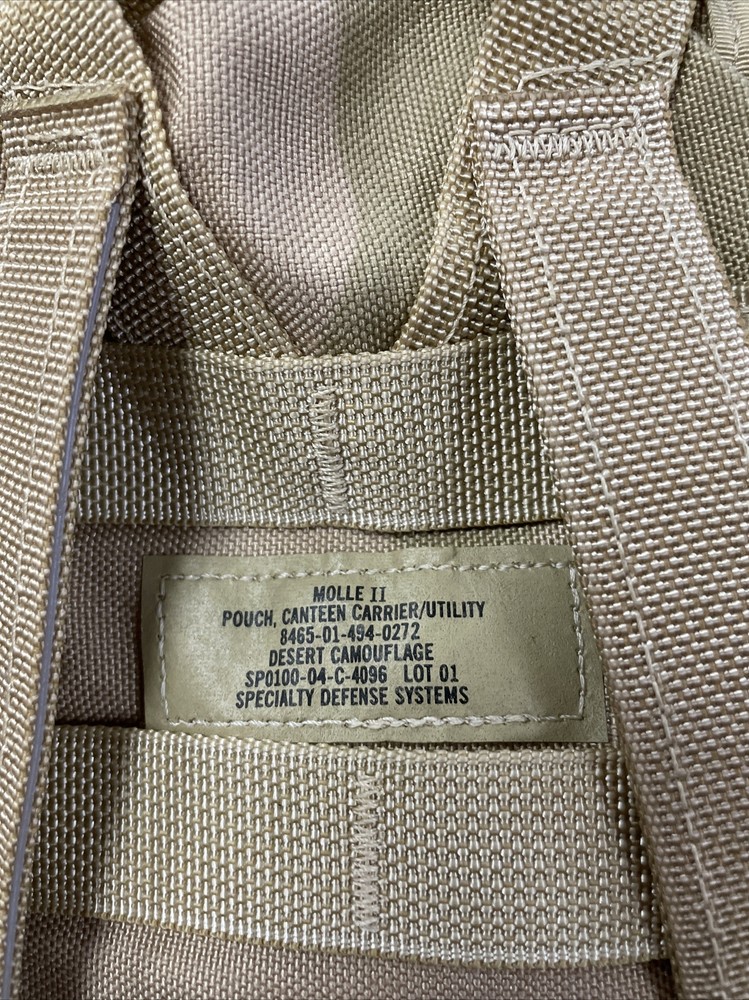 MOLLE II Canteen Utility GP Pouch (B18-50)