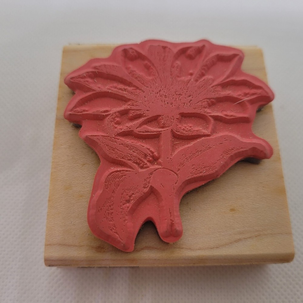 Anemone Mounted Rubber Stamp Hampton Arts 2144