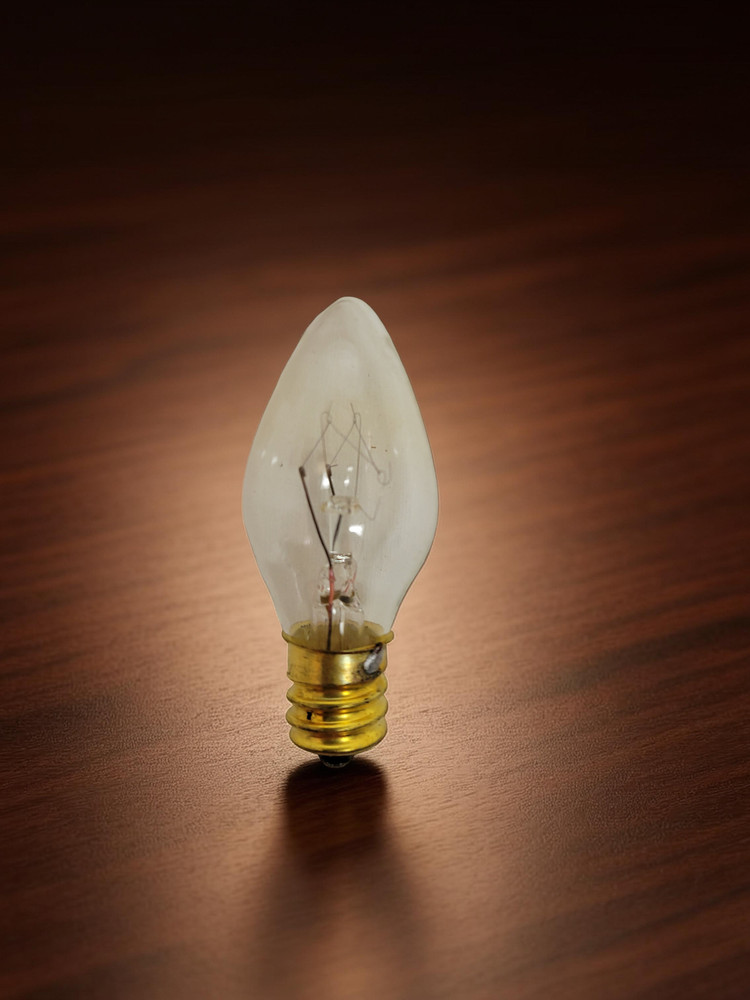 50 Pieces C-7 Light Bulbs Replacement Lighting Clear - C7 E12