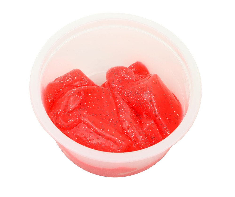 CanDo Sparkle Theraputty Exercise Material - 2 oz - Red - Soft