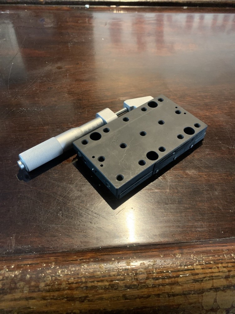Optosigma /sigma Koki TSD-40801S Linear Translation Stage With Micrometer 25mm