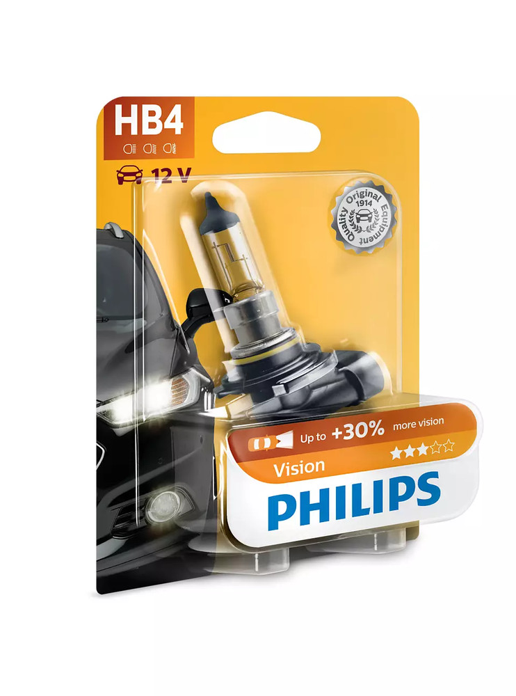 PHILIPS HB4 Vision PH-9006PRB1 halogen 12V